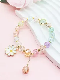 Bracelets Colorful Jewelry Daisy Flower Multi Beads Style Handmade Accessories-thumb1