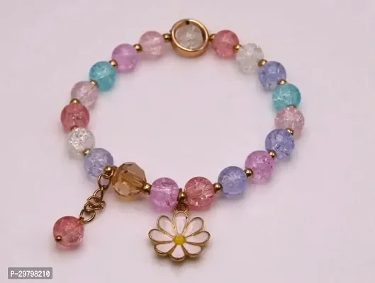 Women's Bracelet Ins Style Fashion Daisy Crystal Bracelet Multicolor For