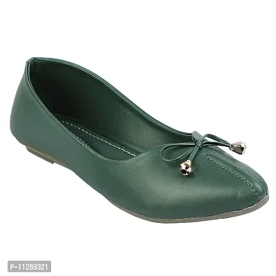 TipToss Modern Bellies for Womens & Girls (Green)-thumb5