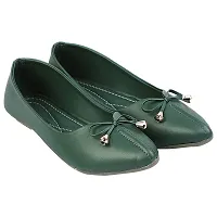 TipToss Modern Bellies for Womens & Girls (Green)-thumb1