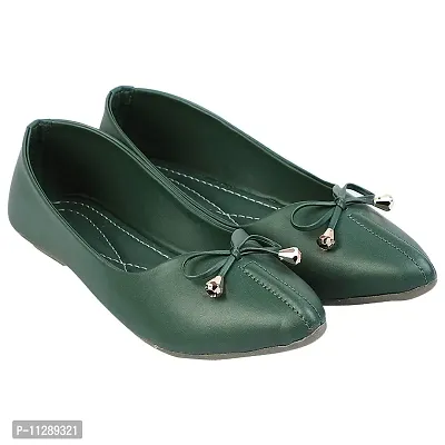 TipToss Modern Bellies for Womens & Girls (Green)-thumb2