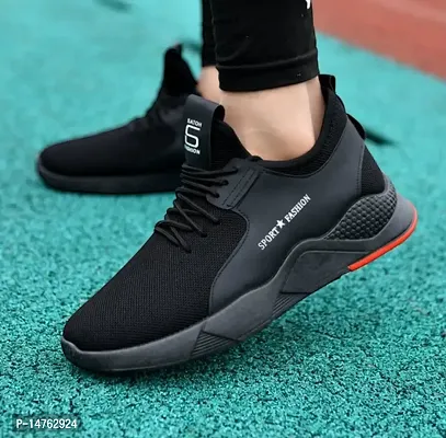 Buy ShoeRise Mens Black Sneakers Sports Shoes Casual Sports Shoes Trendy  Stylish Comfortable Daily use Walking Running Training Gym Shoe for Boys  Shoes for Men UK 7 Online at Best Prices in