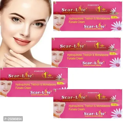 Scar-Lite Clear Clean Cream Pack Of 4 15g