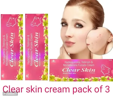 Clear Skin Brightening Cream Pack of 3 15g