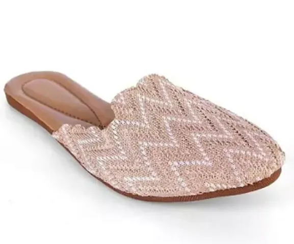 Elegant Artificial Leather Slippers For Women