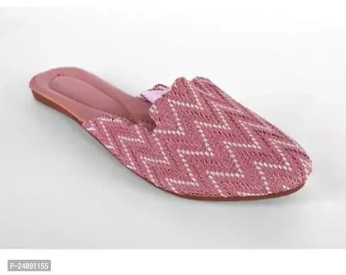 Elegant Artificial Leather Slippers For Women