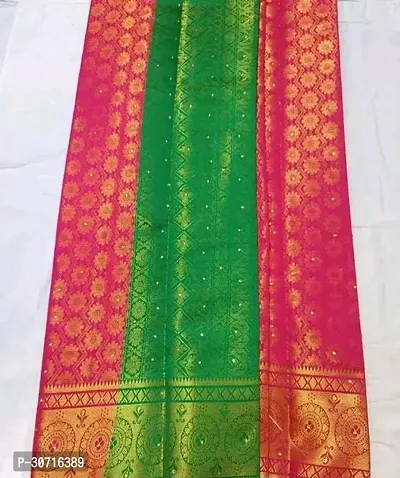 Stylish Art Silk Saree With Blouse Piece For Women