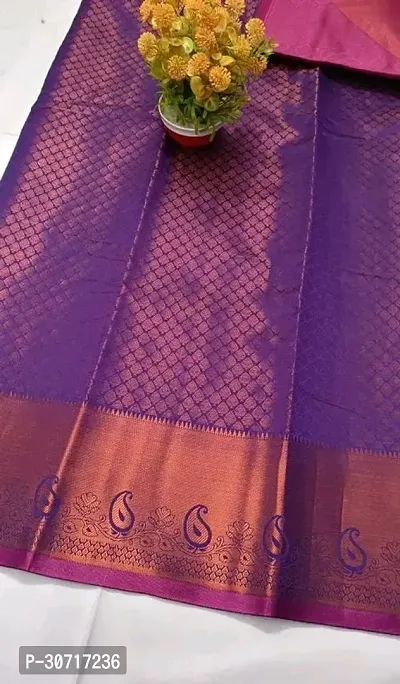 Stylish Art Silk Saree With Blouse Piece For Women