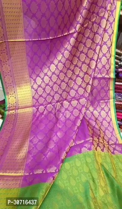 Stylish Art Silk Saree With Blouse Piece For Women