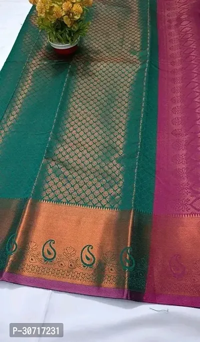 Stylish Art Silk Saree With Blouse Piece For Women