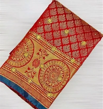 Kanjeevaram Woven Design Saree with Blouse piece