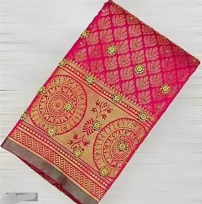 Kanjeevaram Woven Design Saree with Blouse piece