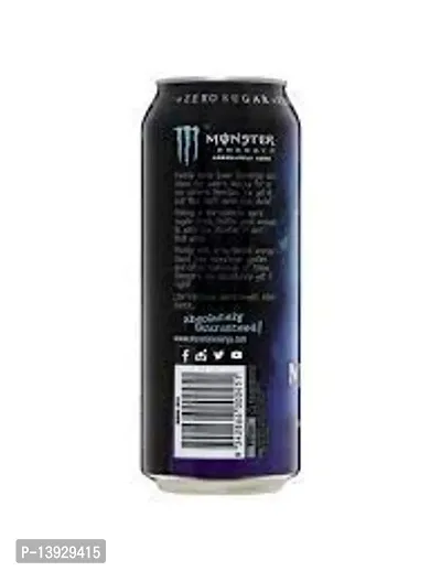 Monster Absolute No Sugar Energy Drink 500ml , (Pack of 12 X 500ml Each)-thumb2