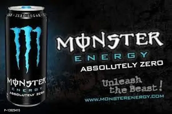 Monster Absolute No Sugar Energy Drink 500ml , (Pack of 12 X 500ml Each)-thumb3