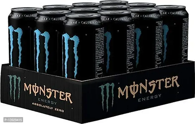 Monster Absolute No Sugar Energy Drink 500ml , (Pack of 12 X 500ml Each)-thumb4