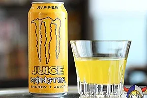 Monster Energy Ripper Juiced Drink , (Pack of 12 Cans X 500ml Each)-thumb1