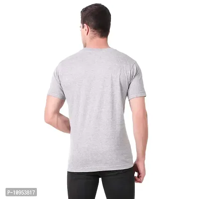 Red Flag Men's Regular Fit Printed T-Shirt (Grey, XL)-thumb5