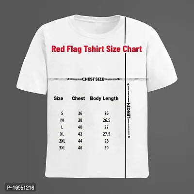 Red Flag Men's Regular Fit Printed T-Shirt (Olive Green, XL)-thumb4