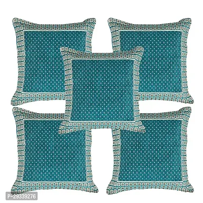 Chenille 5 Piece Cushion Cover Set for Sofa Living Room Plus Pillow case for Home  Office Size 40 x 40 cm