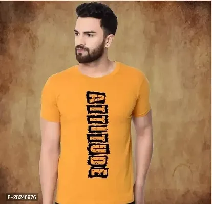 New Stylish Cotton Printed Round Neck Tshirt for Men