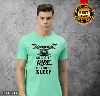 New Stylish Cotton Printed Round Neck Tshirt for Men