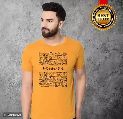 New Stylish Cotton Printed Round Neck Tshirt for Men