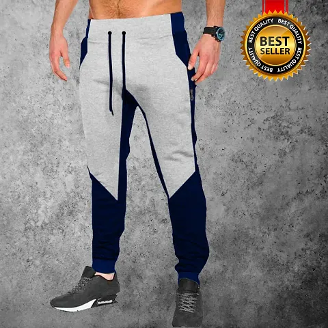 Comfortable Polycotton Regular Track Pants for Men