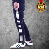 Comfortable Polycotton Regular Track Pants for Men-thumb2