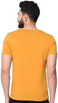 Trendy Cotton Printed Round Neck T Shirt For Men-thumb1