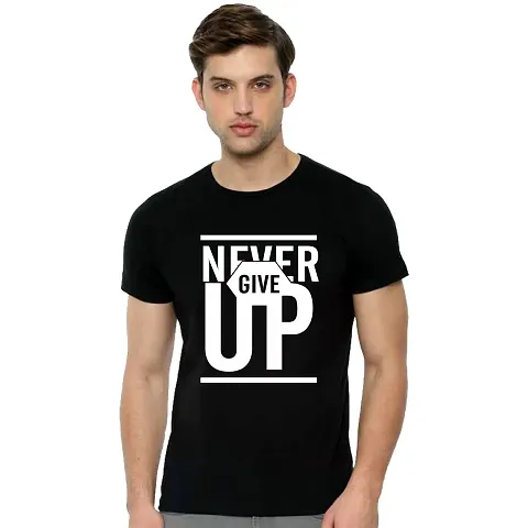 Trendy Round Neck T-Shirt for Men