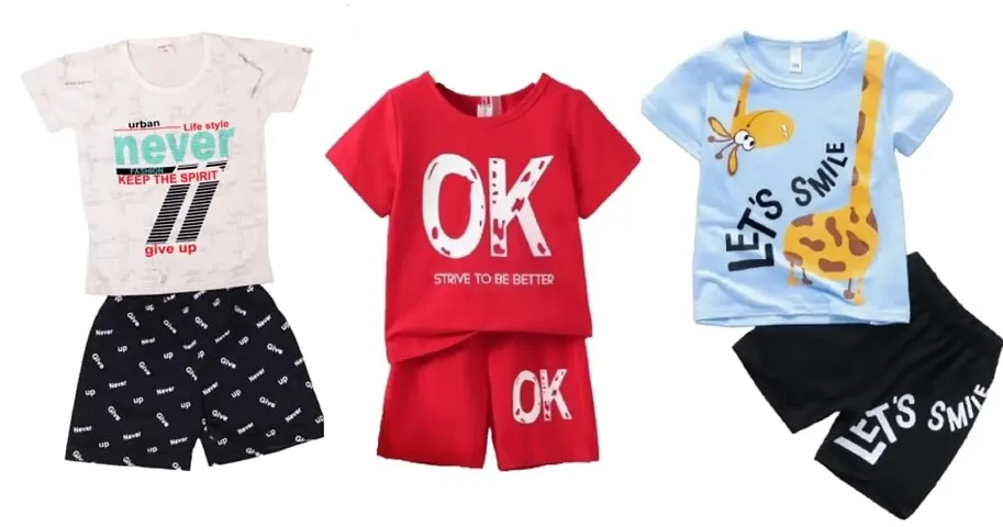 Fabulous Clothing Set For Boys And Girls Pack Of 3