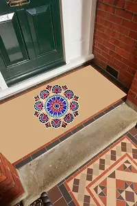 Rangoli Kolam Vinyl Stickers Self Adhesive Waterproof Floor Rangoli Stickers Multicolour,Pack of 2 kolam Sticker Rangoli Colours Floor Rangoli-thumb3