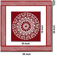 ABS HERBALS Self Adhesive Waterproof Rangoli Home Pooja Room Floor Sticker Rangoli mat padi kolam Floor Stickers 5 pic-thumb1