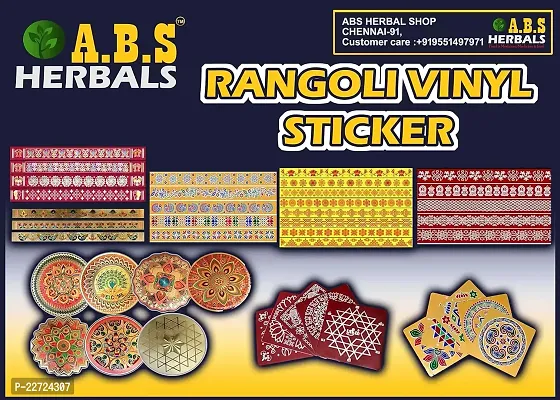 ABS HERBALS : Saraswathi Sticker for: Wall, Wood, Steel Sticker [8x6inch 1PIC]-thumb3