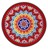 ABS HERBALS : Rangoli Sticker for: Wall,Tile,FloorSticker[10x10inch 4PIC]-thumb2