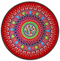 ABS HERBALS : Rangoli Sticker for: Wall,Tile,FloorSticker[20x20inch 2PIC]-thumb1