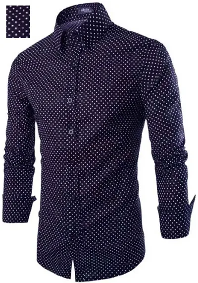 Men's Long Sleeves Regular Fit Casual Shirt