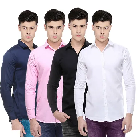 Cotton Long Sleeves Shirts Combo