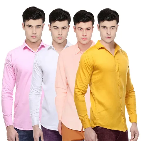 Pack Of 4 Shirts For Men