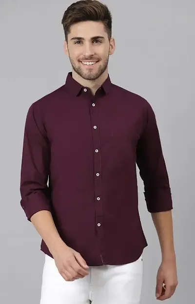 GauriLaxmi Enterprise Cotton Blend Full Sleeve Shirt