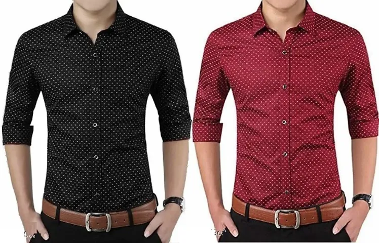 Men's Printed Regular Fit Shirts