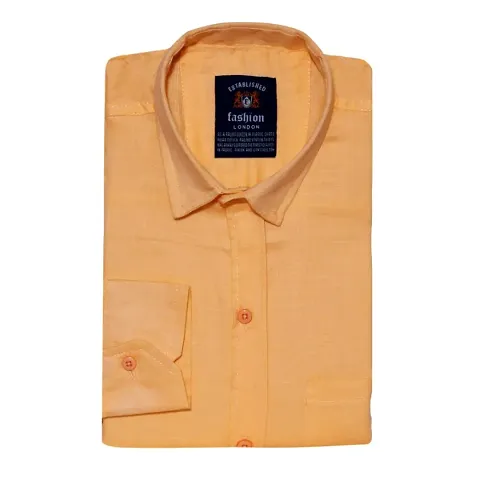 Solid Casual Shirts For Men