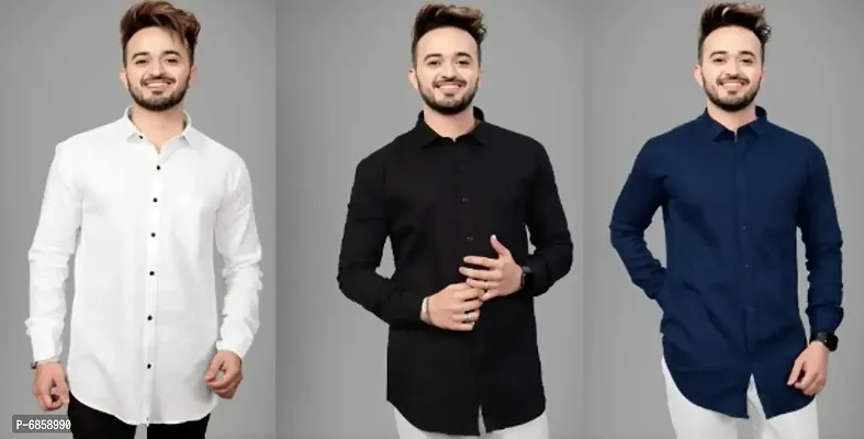 Combo of 3 Casual Shirts for Men