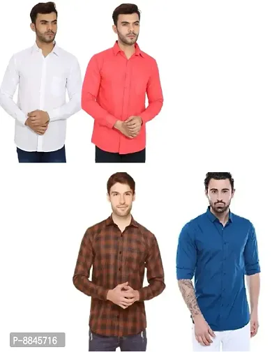 Combo of 4 Shirt for Men