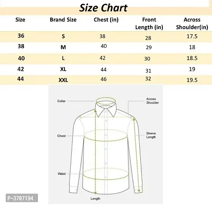 Golden Cotton Solid Casual Shirts For Men-thumb4