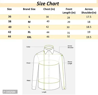 Men's Blue Cotton Solid Long Sleeves Regular Fit Casual Shirt-thumb3