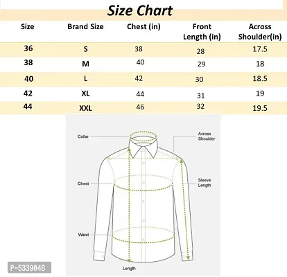 Men's Regular Fit Cotton Plain Casual Shirt-thumb3