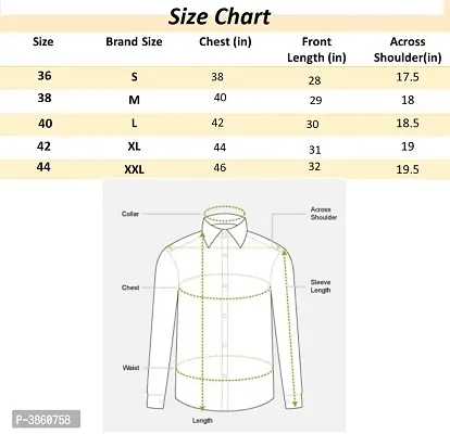 Men's Cotton Solid Long Sleeves Regular Fit Casual Shirt-thumb2