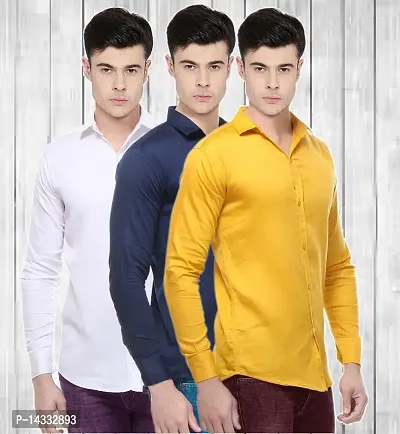 Trendy Cotton Casual Shirt for Men-thumb0