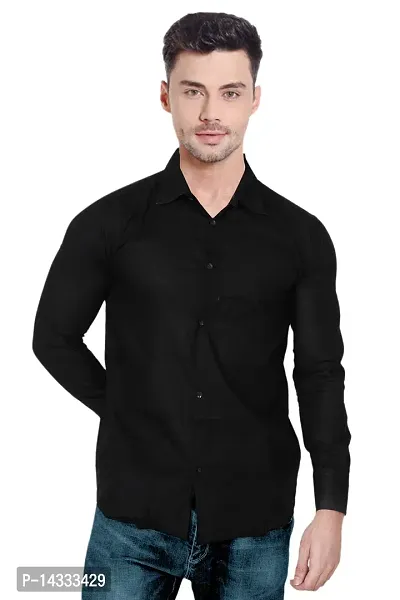 Classic Cotton Solid Casual Shirts for Men, Pack of 5-thumb3